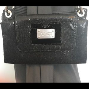 Armani Jeans Sequin Bag Black